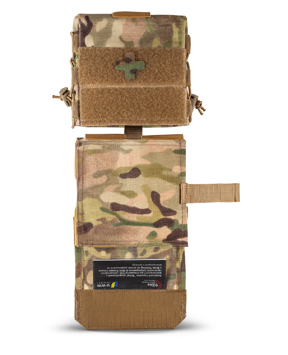 Аптечный подсумок 9Line для комплекта MARCH U-WIN Cordura 1000 Мультикам Фото 3